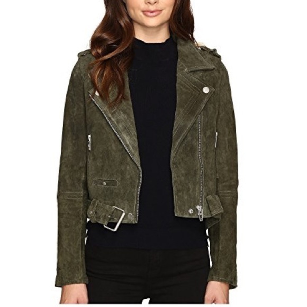 Blank NYC Suede Moro Jacket size xs